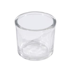 296-19820 Round 8 oz Condiment Jar - Clear