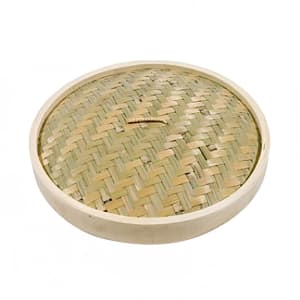 296-34210C 10" Steamer Basket Cover, Bamboo