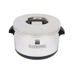 296-56912S 12 qt Sushi Rice Container, Stainless Exterior