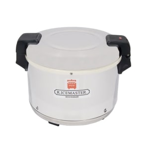 296-56916S 18 qt Electric Rice Warmer, Stainless Exterior, 120v