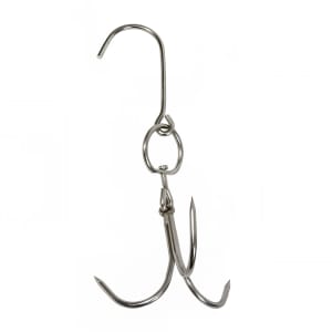 296-248006 Stainless Three Star Hook, For MasterRange Smokehouse