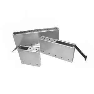 296-244002 MasterRange Smokehouse Woodchip Box, 90 Min Smoking Duration, Large Capacity