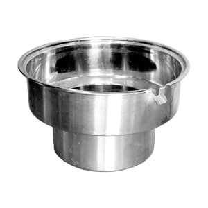 296-229022B 64 qt Stainless Blanch Pot, With Overflow, Fits 22" Chamber, NSF
