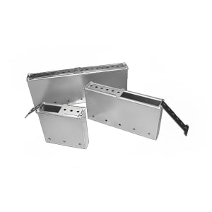 296-244000 MasterRange Smokehouse Woodchip Box, 30 Min Smoking Duration, Standard Capacity