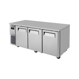083-JUR72N6 70 7/8" W Undercounter Refrigerator w/ (3) Section & (3) Door, 115v