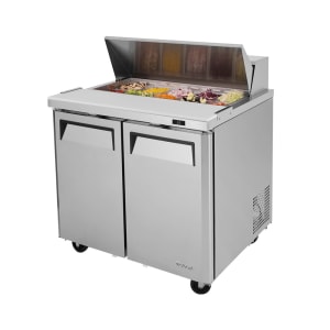 083-MST36N6 36" M3 Series Sandwich/Salad Prep Table w/ Refrigerated Base, 115v