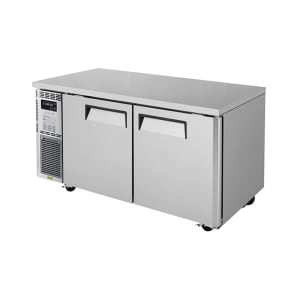 Turbo Air JUR-60-N6 59&quot; W Undercounter Refrigerator w/ (2) Section &amp; (2) Doors, 115v
