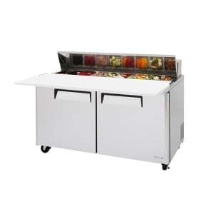 083-MST60N 60" M3 Series Sandwich/Salad Pep Table w/ Refrigerated Base, 115v