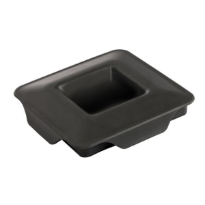 525-40255SRV 6" Square Latching Lid for Wildside+ & Fourside Jars, Black