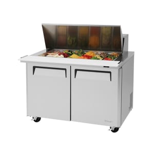 083-MST4818N 48" M3 Series Mega Top Sandwich/Salad Prep Table w/ Refrigerated Base, 115v