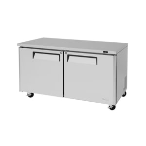 083-MUF60N 60 1/4" W Undercounter Freezer w/ (2) Sections & (2) Doors, 115v