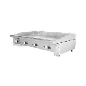 083-TAMG48LP 48" Gas Griddle w/ Manual Controls - 3/4" Steel Plate, Liquid Propane