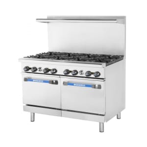 083-TAR8NG 48" 8 Burner Gas Range w/ (2) Standard Ovens, Natural Gas