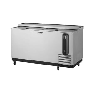 083-TBC65SDN6 65" Forced Air Bottle Cooler - Holds (528) 12 oz Bottles, Stainless Interior, 115v