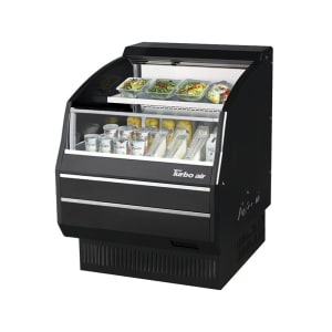 083-TOM30LBSPN 28 1/8" Horizontal Open Air Cooler w/ (2) Levels, 115v