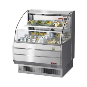 083-TOM30LSN 28 1/8" Horizontal Open Air Cooler w/ (2) Levels, 115v
