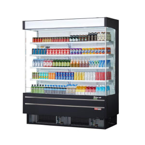 083-TOM75SEBN 76 1/2" Vertical Open Air Cooler w/ (5) Levels, 220v/1ph