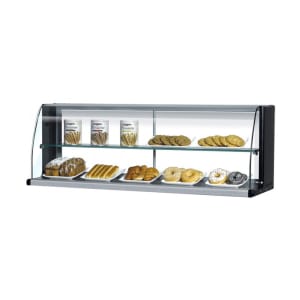 083-TOMD75HB High Top Display Dry Case w/ Open Front, 75 5/8" for TOM-75 S/L, Black