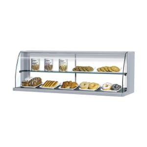 083-TOMD40HS 39" High Top Dry Display Case for TOM-40S/L, Stainless Steel