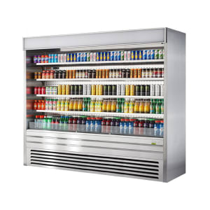 083-TOM96ESN 92 7/8" Vertical Open Air Cooler w/ (5) Levels, 220v/1ph