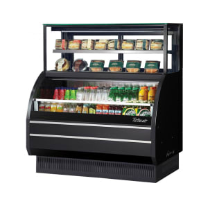 083-TOMW50SBUFN 50 7/8" Horizontal Open Air Cooler w/ (4) Levels, 115v