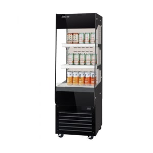 083-TOM2060NB 19 5/8" Vertical Open Air Cooler w/ (3) Levels, 115v