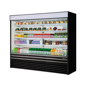 083-TOM96EBN 93" Vertical Open Air Cooler w/ (5) Levels, 220v/1ph