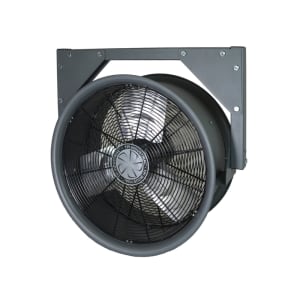 184-HV18120V 18" High Velocity Fan w/ Yoke Mount - 1 Speed, Gray, 120v