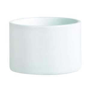192-BW019 5 1/2 oz Round Chef''s Selection Canne Bowl - Porcelain, Ultra Bright White