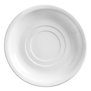 192-840205006 6" Round Porcelana™ Saucer - Porcelain, Bright White