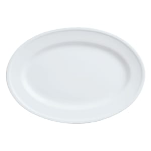 192-150250309 7 1/2" Oval Platter, Bright White