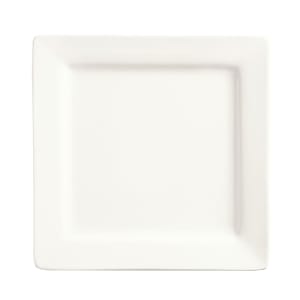 192-SL6 6 1/4" Square Plate - Porcelain, Slate