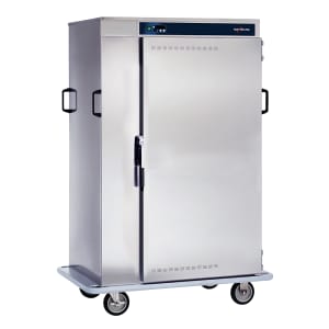 139-1000BQ2128208 Heated Banquet Cart - (128) Plate Capacity, Stainless, 208-240v/1ph