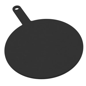317-429171202 17" Pizza Board w/ 12" Round Blade - Paper Composite, Slate
