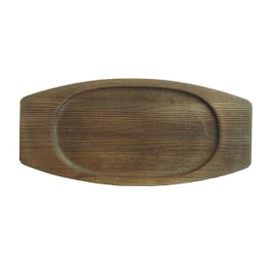 192-CIS18TR 12 1/4" Oval Trivet, Wood