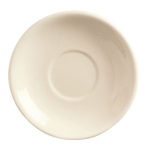 192-PWC36 4 7/8" Round Demitasse Saucer - Stoneware, Princess White