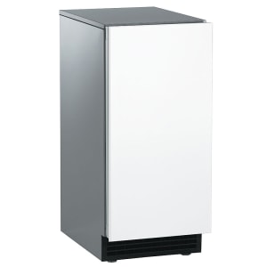 044-SCCP50M1SU 14 7/8"W Top Hat Undercounter Ice Machine - 65 lbs/day, Air Cooled, Pump Drain, 115v