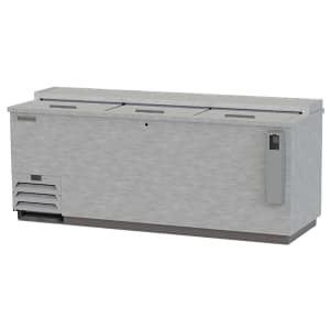 118-DW79HCS29 80" Forced Air Bottle Cooler - Holds (32) 12 oz Bottle Cases, Bottle Opener, 115v 