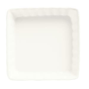 192-SCB006 Square Creme Brulee, Bright White