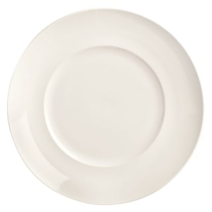 192-BW5211 11 3/8" Round Porcelain Plate, Coupe, Basics Collection