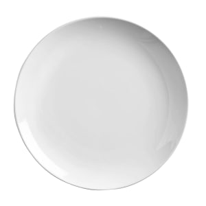 192-840420C 7 1/4" Round Porcelain Plate, Coupe, Bright White, Porcelana