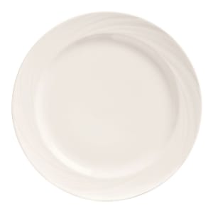 192-BO1107 9" Round Basics Orbis Plate - Medium Rim, Porcelain, Bright White