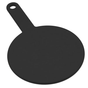 317-429130802 13" Pizza Board w/ 8" Round Blade - Paper Composite, Slate