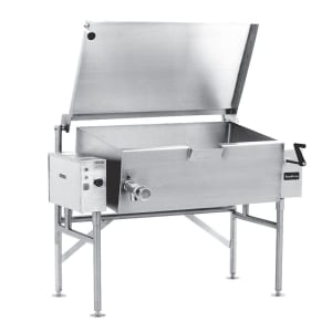 087-ALTES402081 40 gal. Tilt Skillet - Open Base, Spring Assisted Lid, 208v/1ph