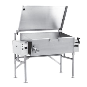 087-ALTES402401 40 gal. Tilt Skillet - Open Base, Spring Assisted Lid, 240v/1ph