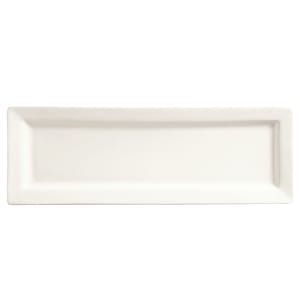 192-SL22 Rectangular Porcelain Plate, 16x5 1/2", Slate