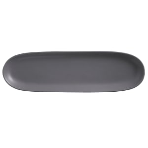 192-DRI11G 13 1/4" x 4" Oblong Driftstone Tray - Porcelain, Granite
