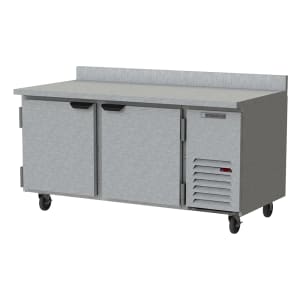 118-WTF67AHC 67" W Worktop Freezer w/ (2) Section & (2) Door, 115v