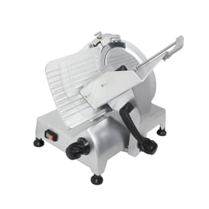 122-SL12L Manual Meat & Cheese Slicer w/ 12" Blade, Belt Driven, Aluminum, 1/2 hp