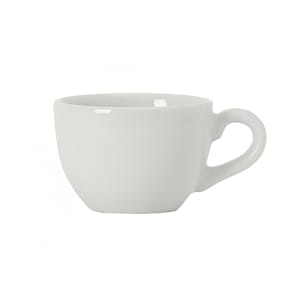 424-BPF0301 3 oz DuraTux®© Cappuccino Cup - China, Porcelain White